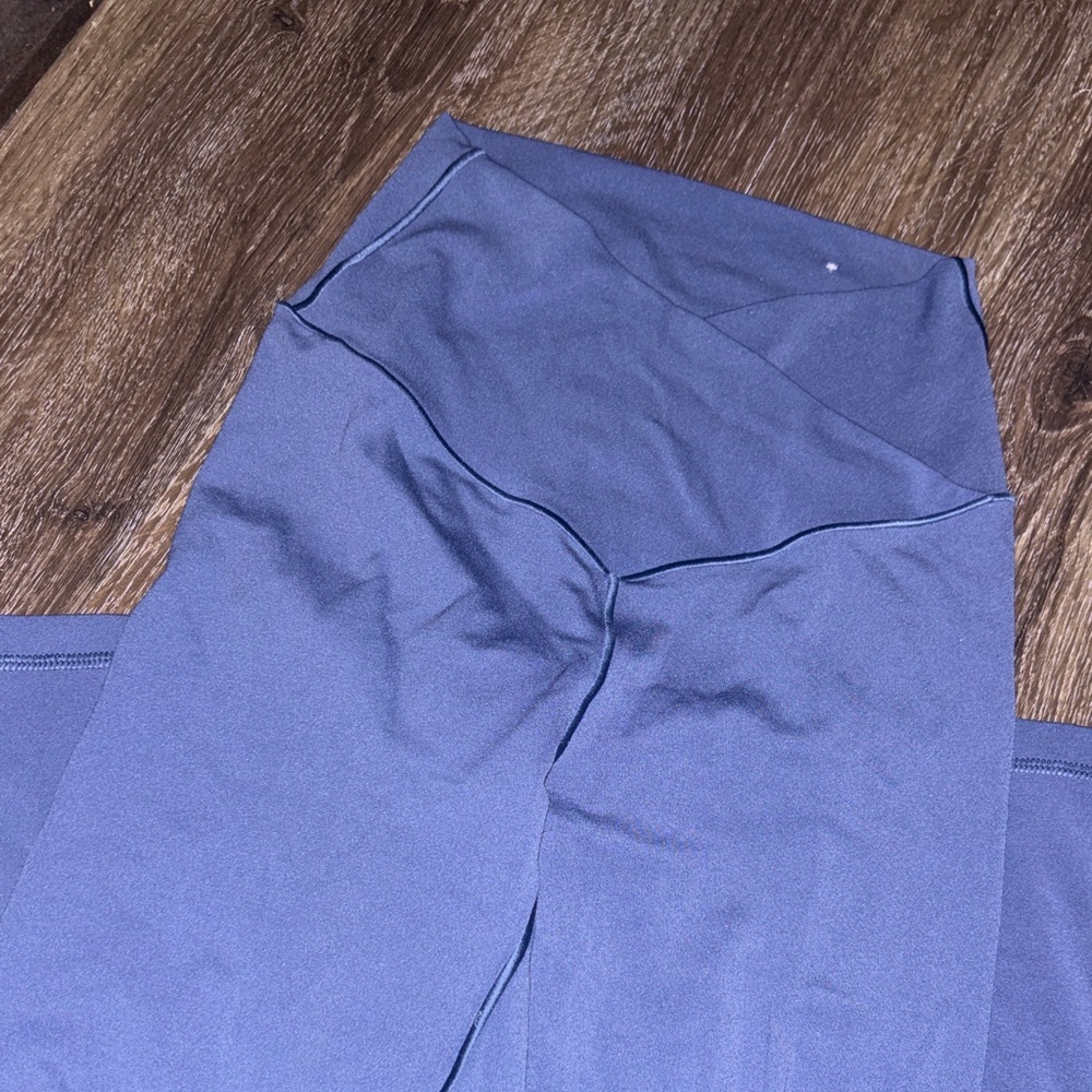 Cross waist Aerie offline flare leggings